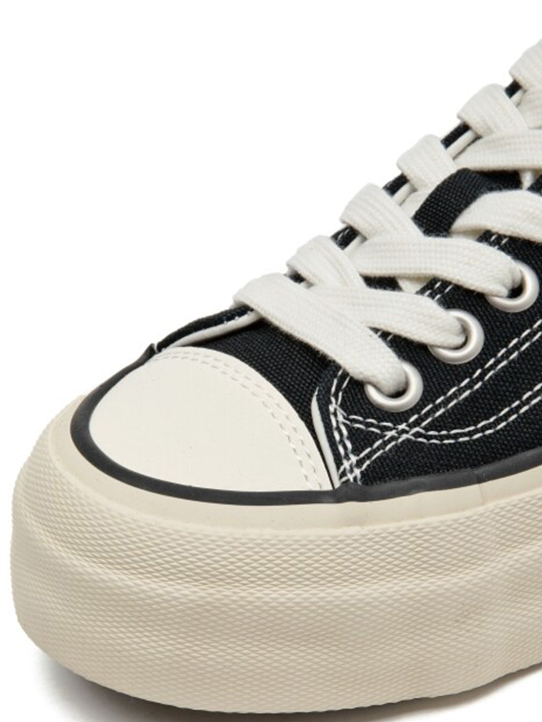 Cork-Midsole Platform Canvas Sneakers - View 12