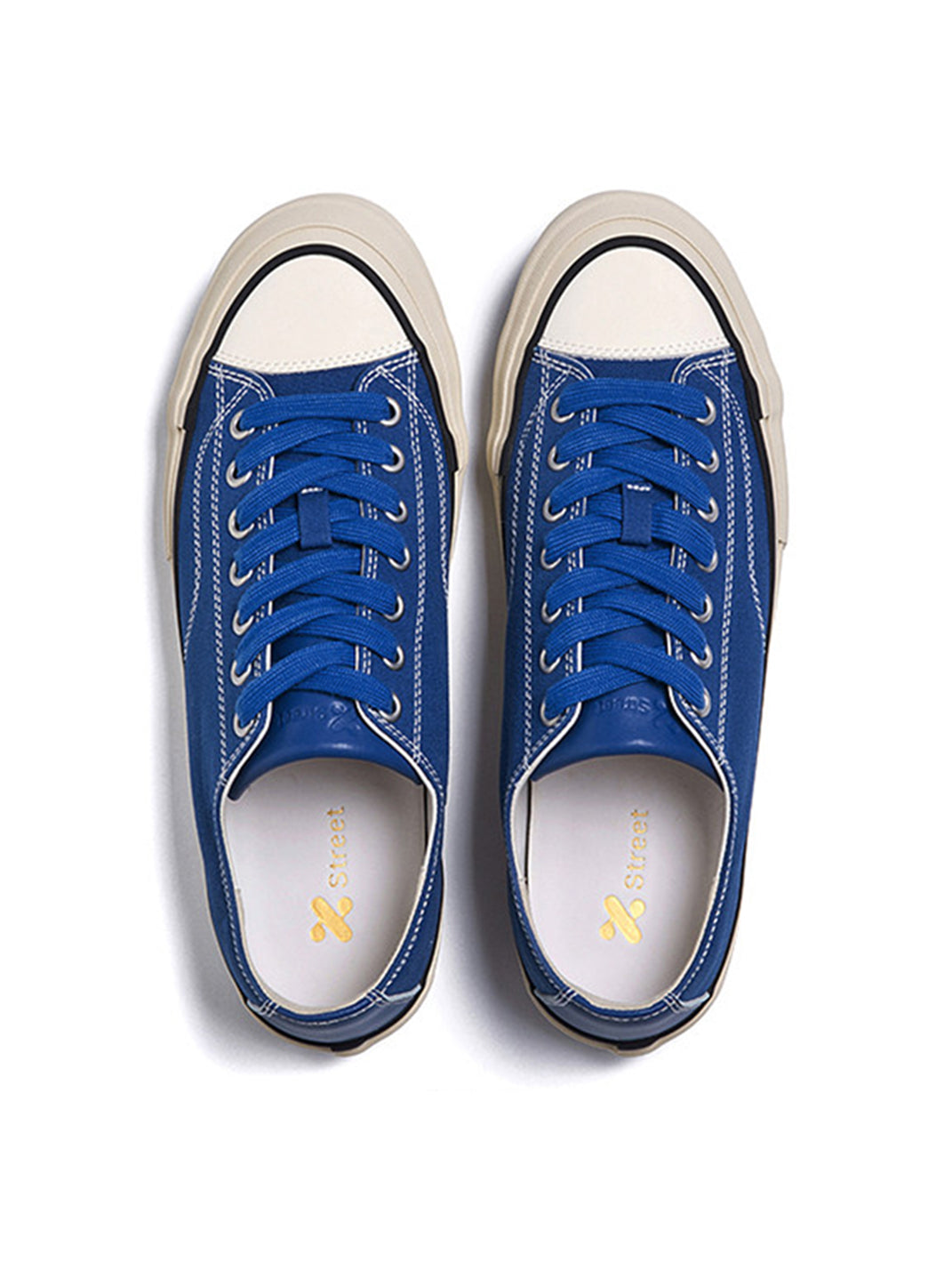 Cork-Midsole Platform Canvas Sneakers - View 25