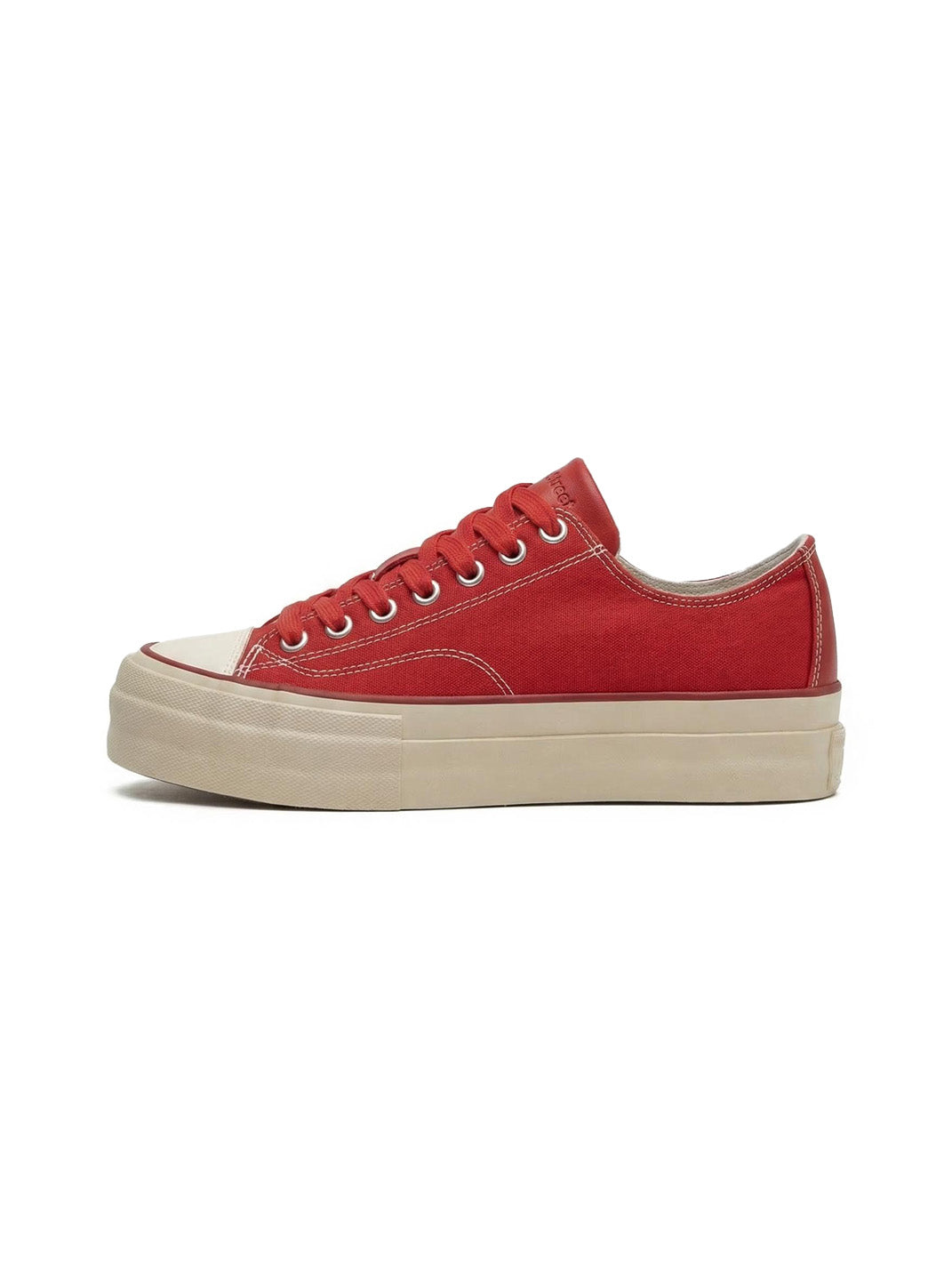 Cork-Midsole Platform Canvas Sneakers - View 38