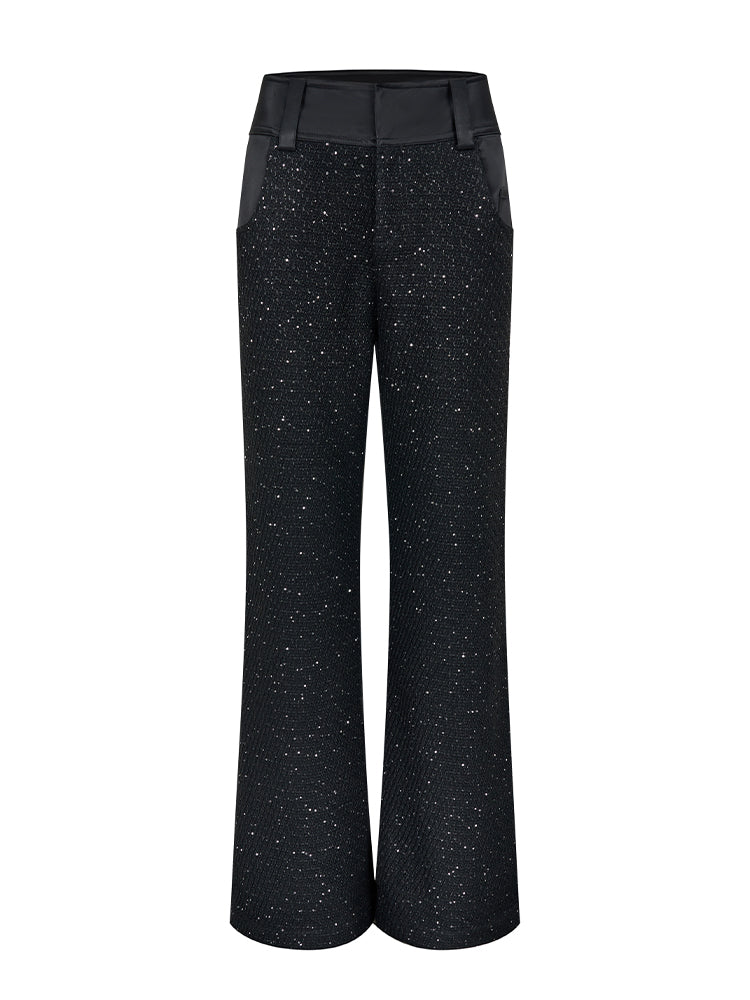 Stardust Extended Wide-Leg Pants - chiclara