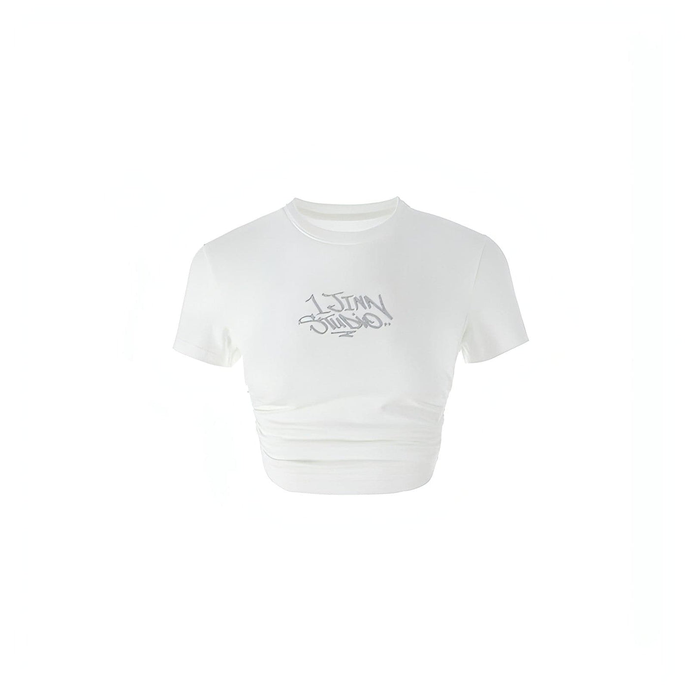 Elegant Diamond Logo Short T-Shirt