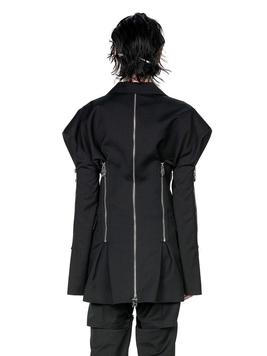 Sleek Fastener-Style Niche Jacket - chiclara