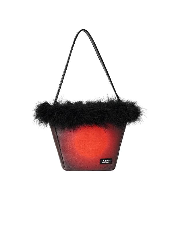 Luxury Fur Shoulder Bag - chiclara