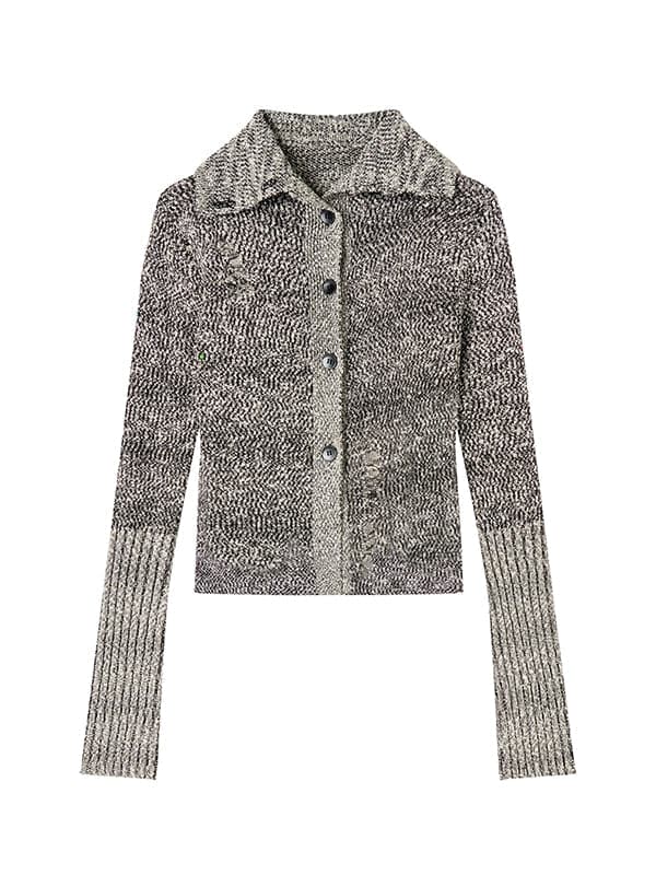 Chic Knit Vest & Cardigan: Casual And Loose-Fitting - chiclara