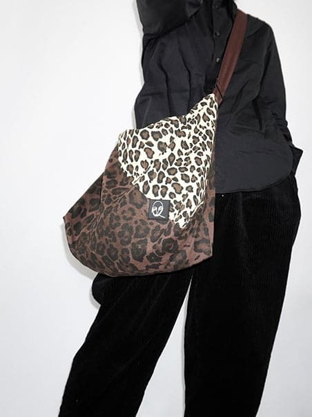 Leopard Print Shoulder Messenger Bag - chiclara