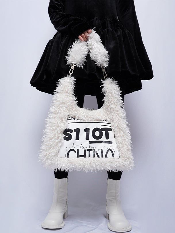 Elegant Fur Shoulder Bag - chiclara