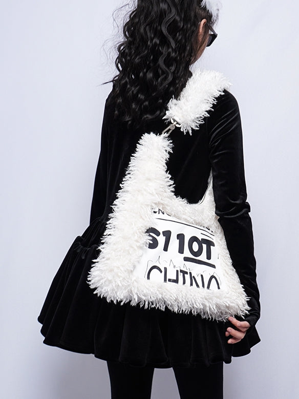 Elegant Fur Shoulder Bag - chiclara