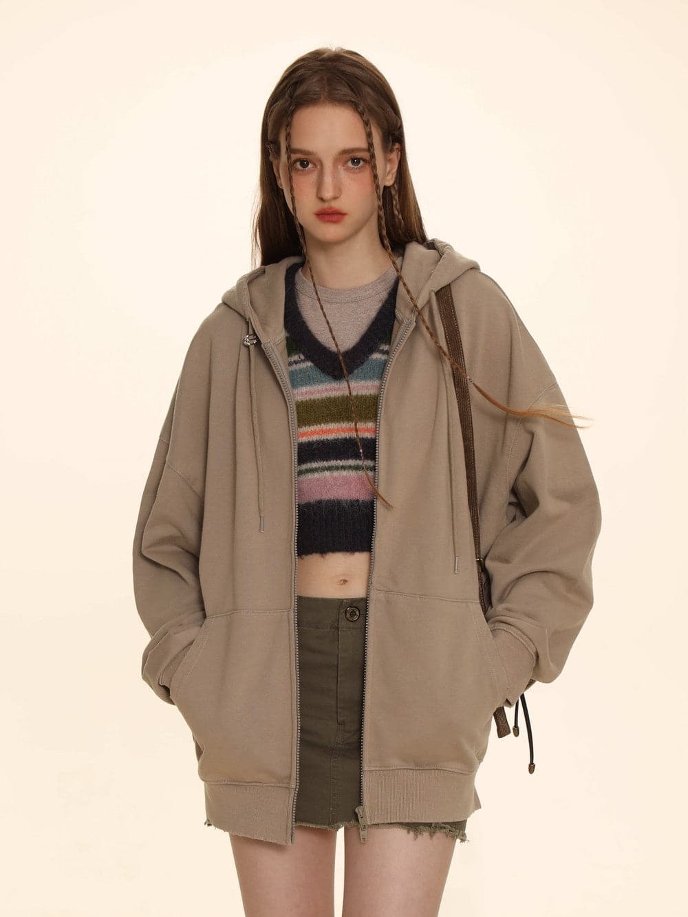 Oversized Hooded Parka - Effortlessly Casual And Stylish - chiclara