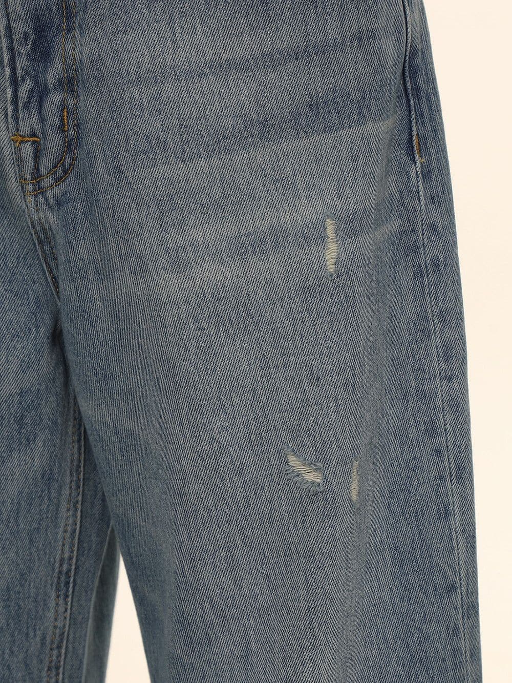 Classic Wide-Leg Denim Jeans - chiclara