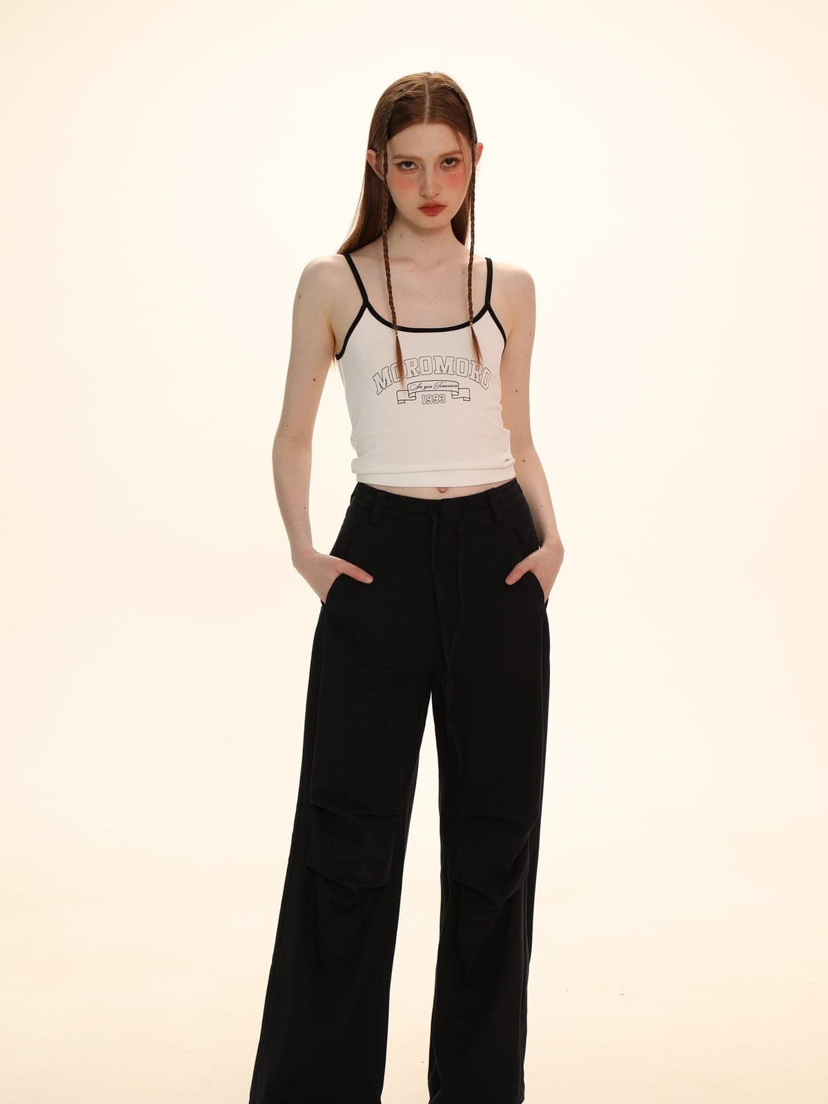 Sleek Minimalist Logo Camisole - chiclara