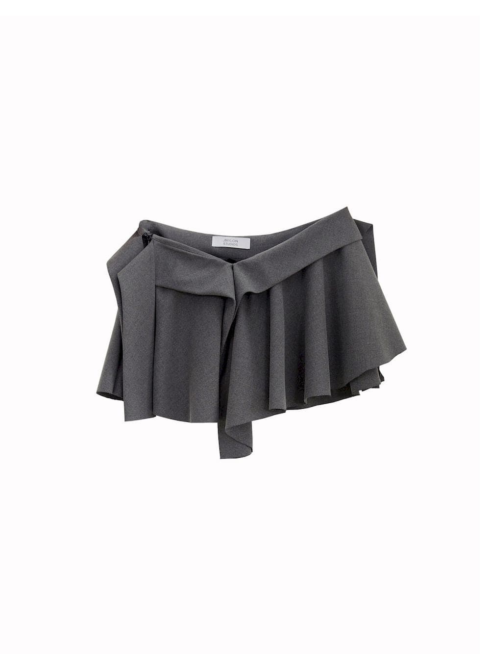 Box-Pleats Micro Mini Skirt - Niche Collection - chiclara