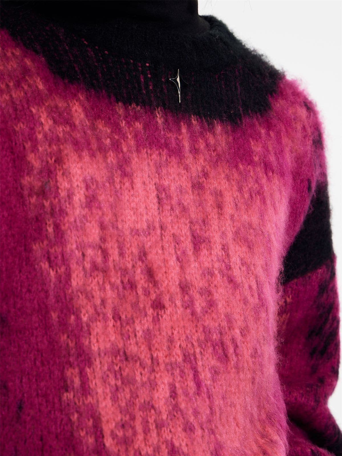Magenta Ombre Sweater - chiclara