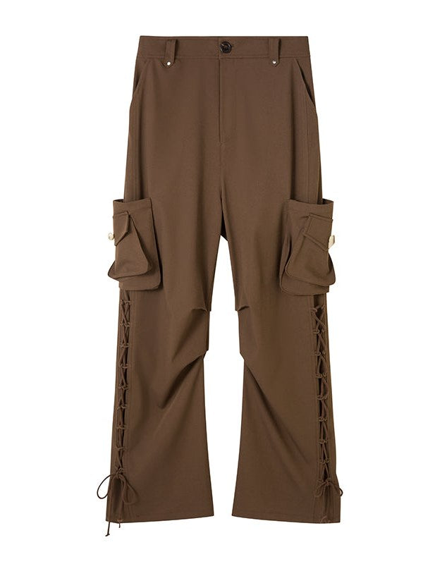 Relaxed Wide-Leg Trousers - chiclara