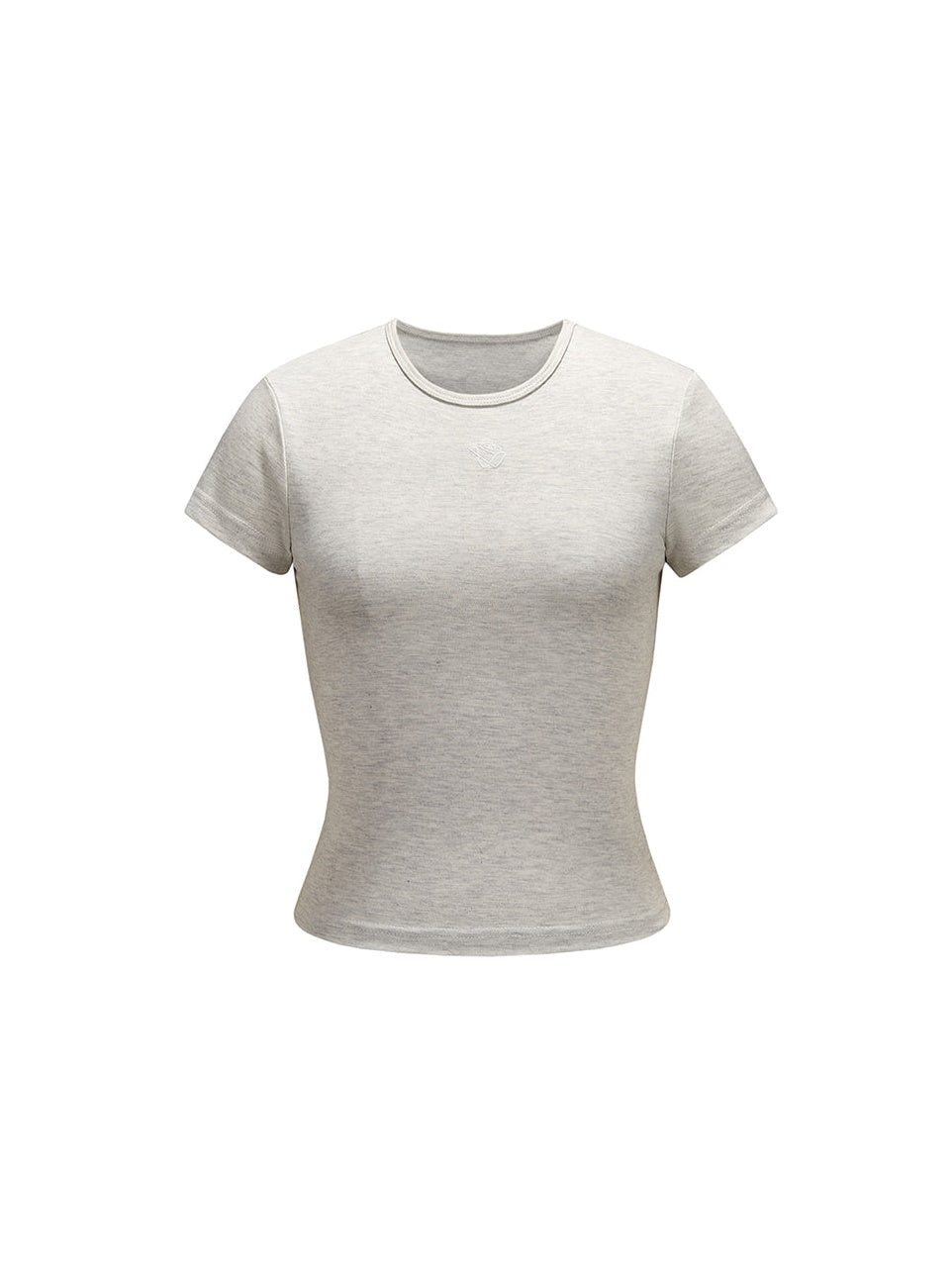 Round Neck Short T-Shirt - chiclara