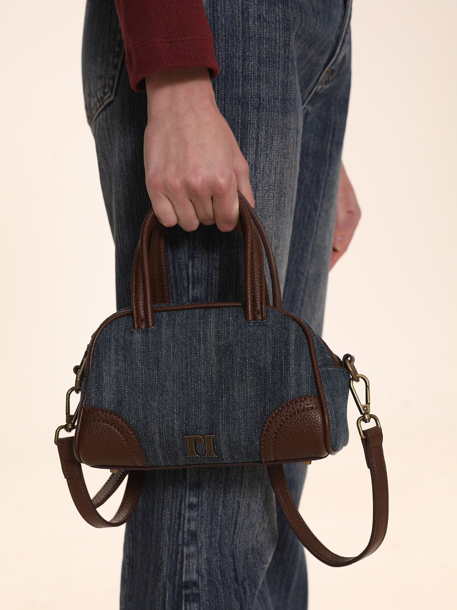 Luxury Suede Leather Handbag - chiclara