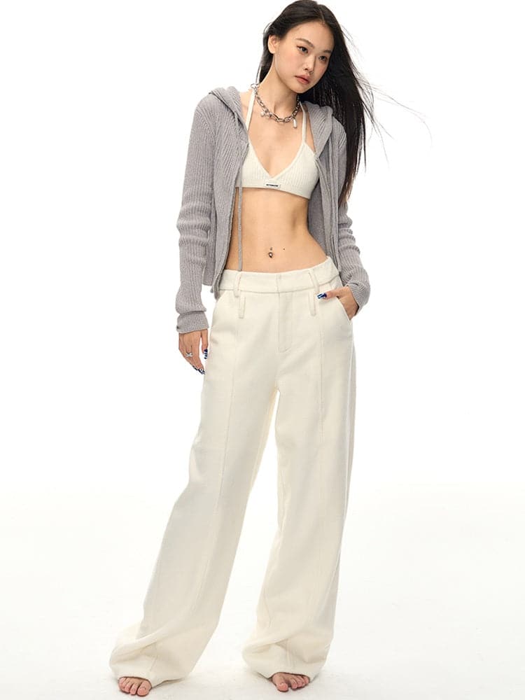 Loose Straight Casual Pants - chiclara