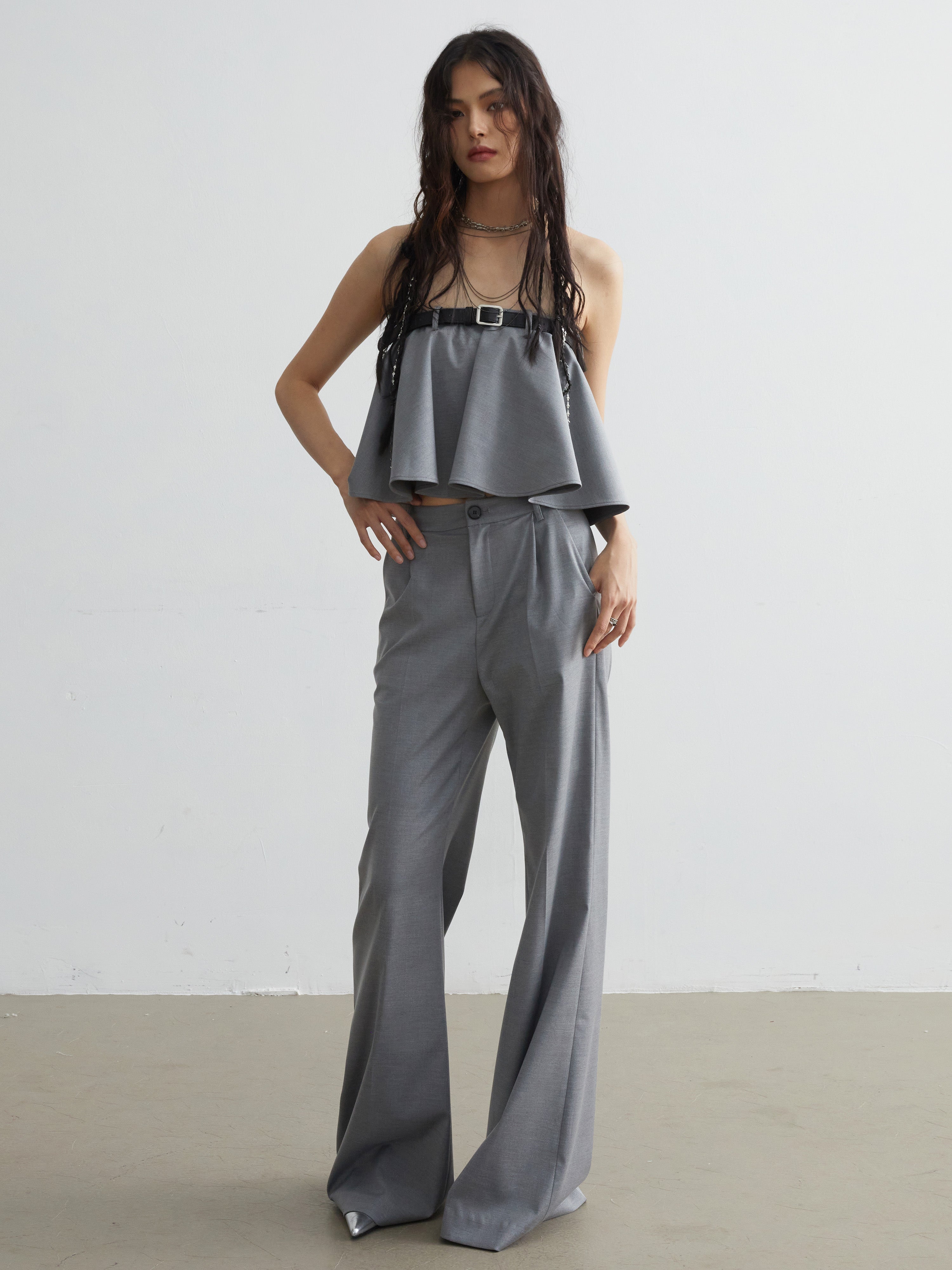 Elegant Skirt Pants Set - chiclara