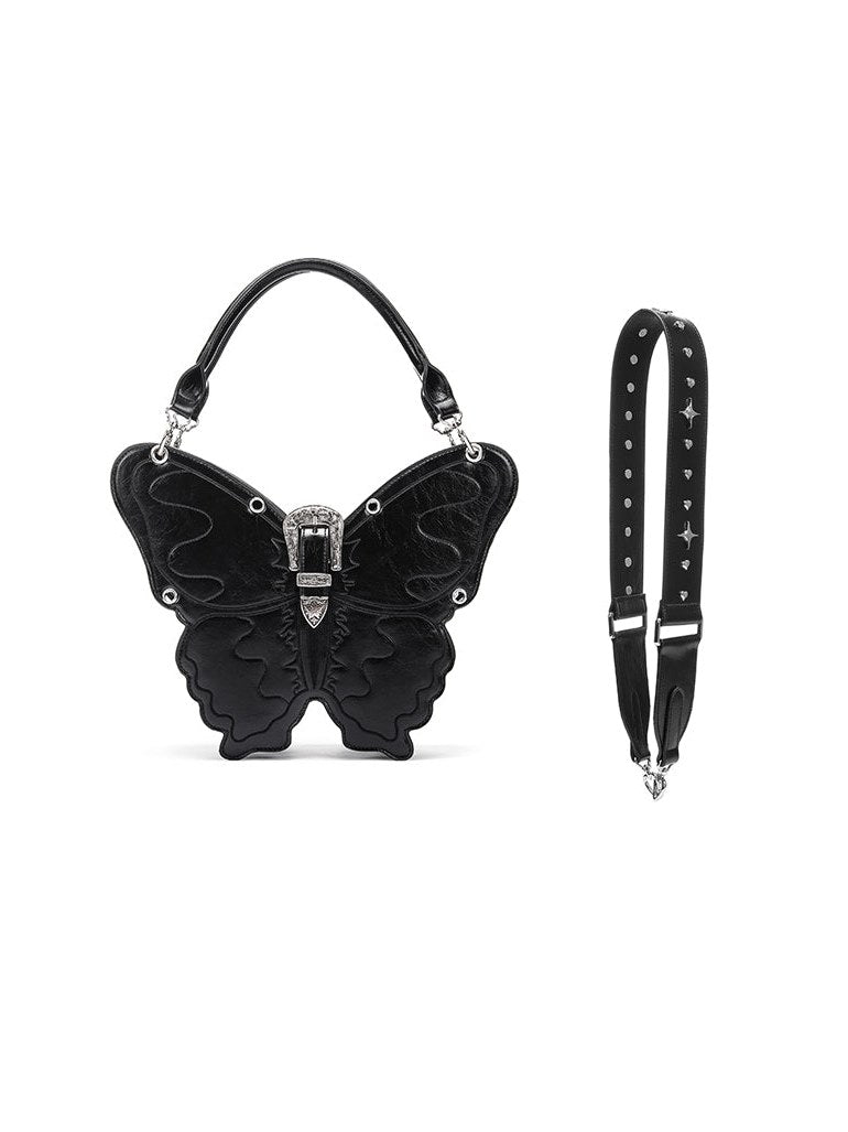 Three-Dimensional Punk Butterfly Shape Bag - chiclara