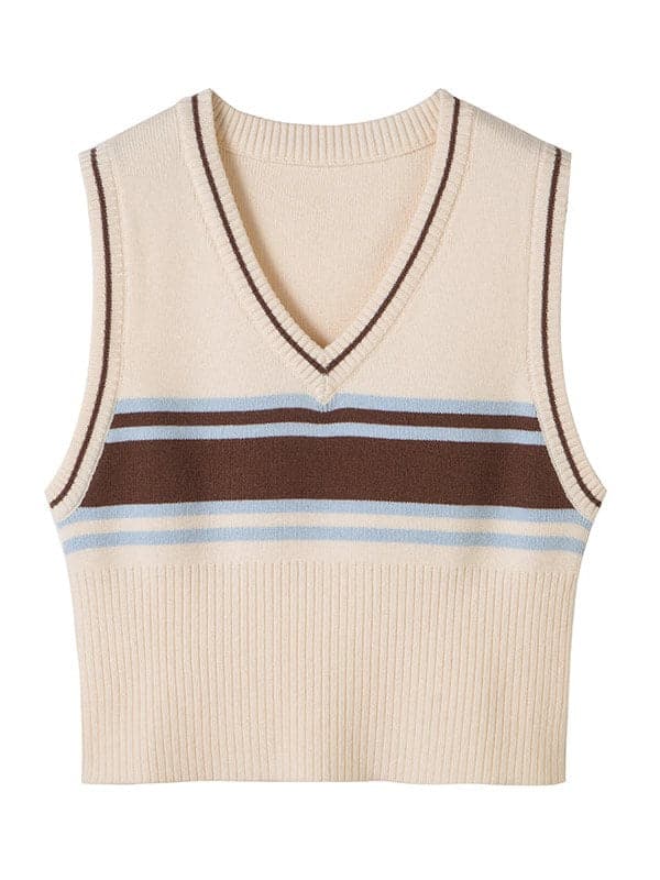 Vintage Knit Vest - chiclara