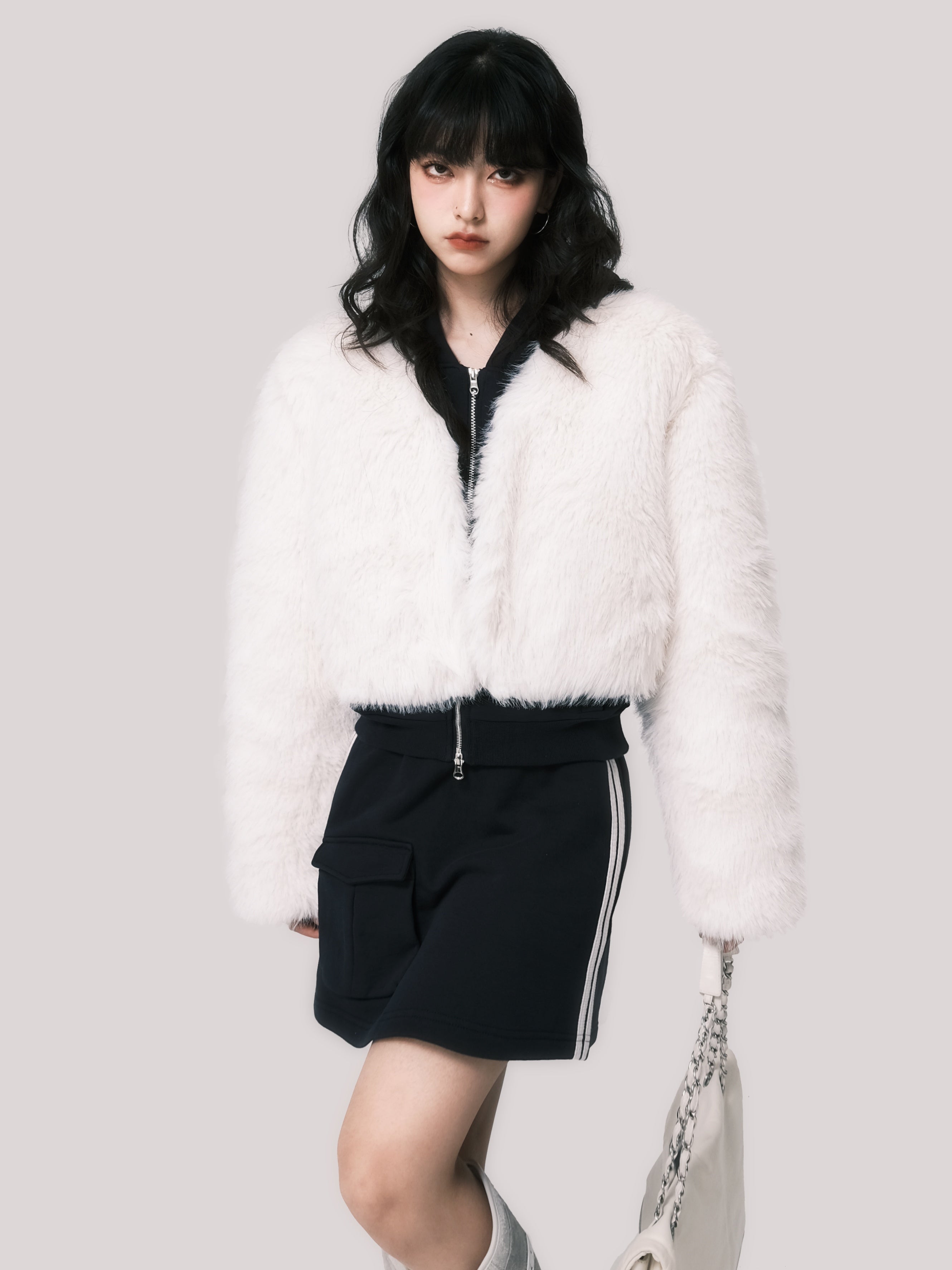 Sustainable Faux Fur Jacket - chiclara