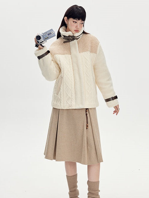 Padded Lamb Jacket - chiclara