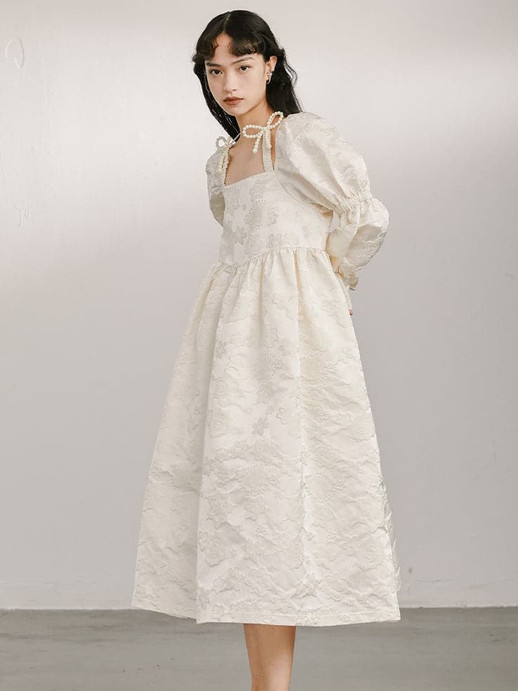 Princess-Inspired Midi Dress - chiclara