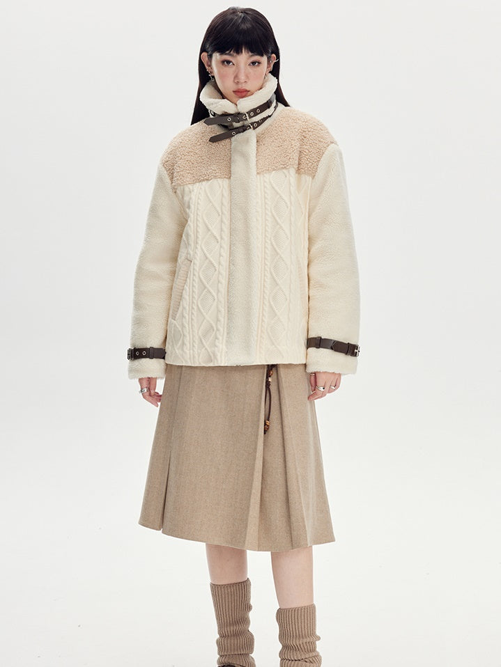 Padded Lamb Jacket - chiclara