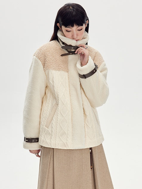 Padded Lamb Jacket - chiclara