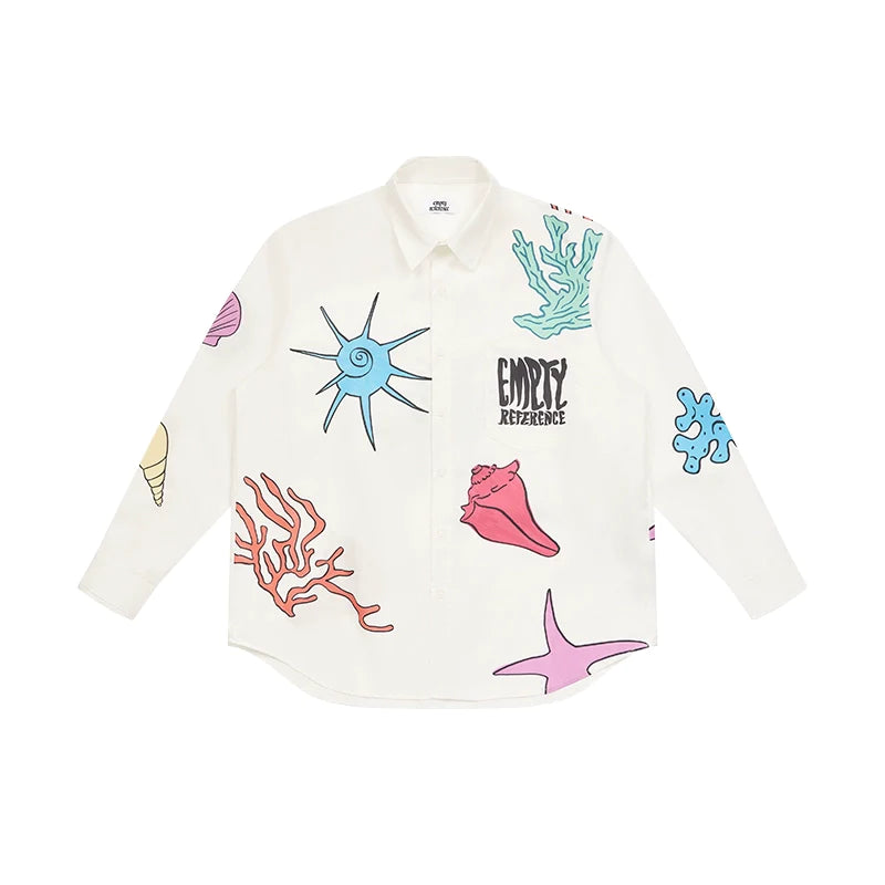 Sea World Theme Long Sleeve Shirt - chiclara