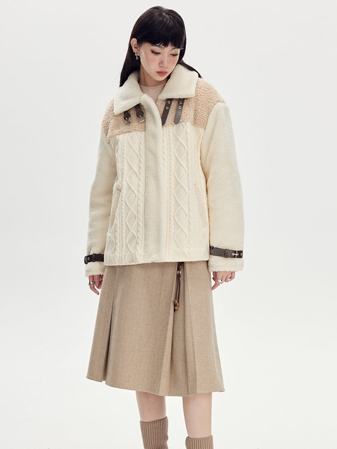 Padded Lamb Jacket - chiclara