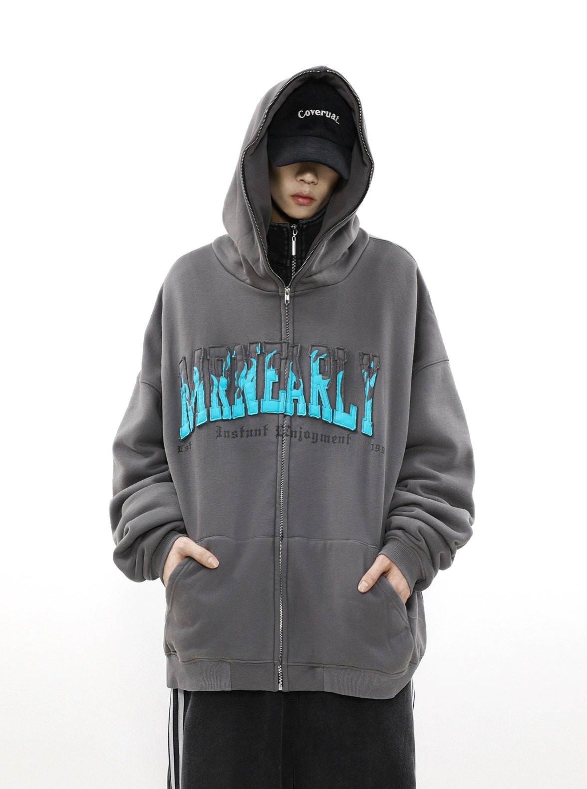 Soft-Lined Zip Hoodie - chiclara