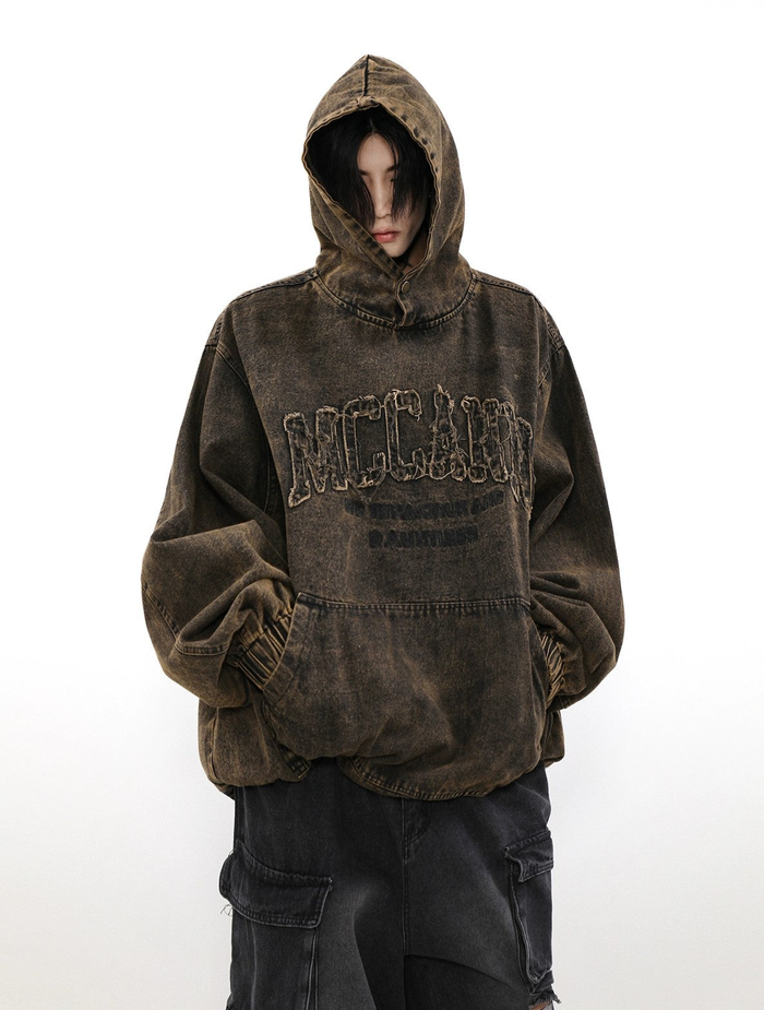 DISTRESSED HOODIE
