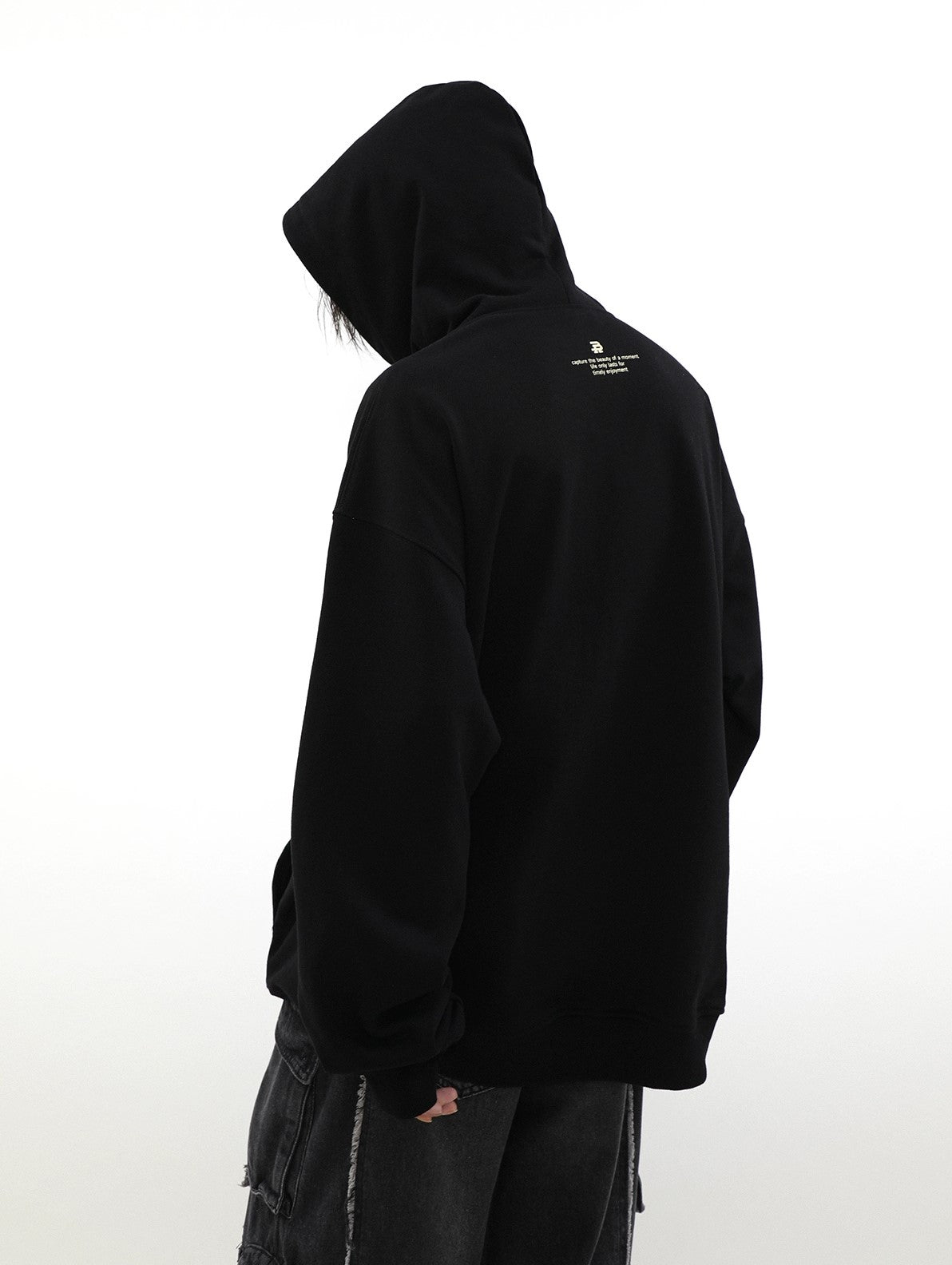 Printed Heavyweight Hoodie - chiclara