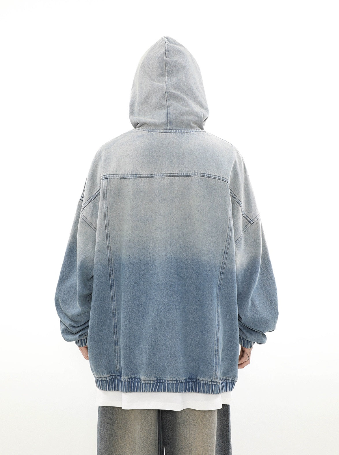 Vintage Wash Oversize Hoodie - chiclara