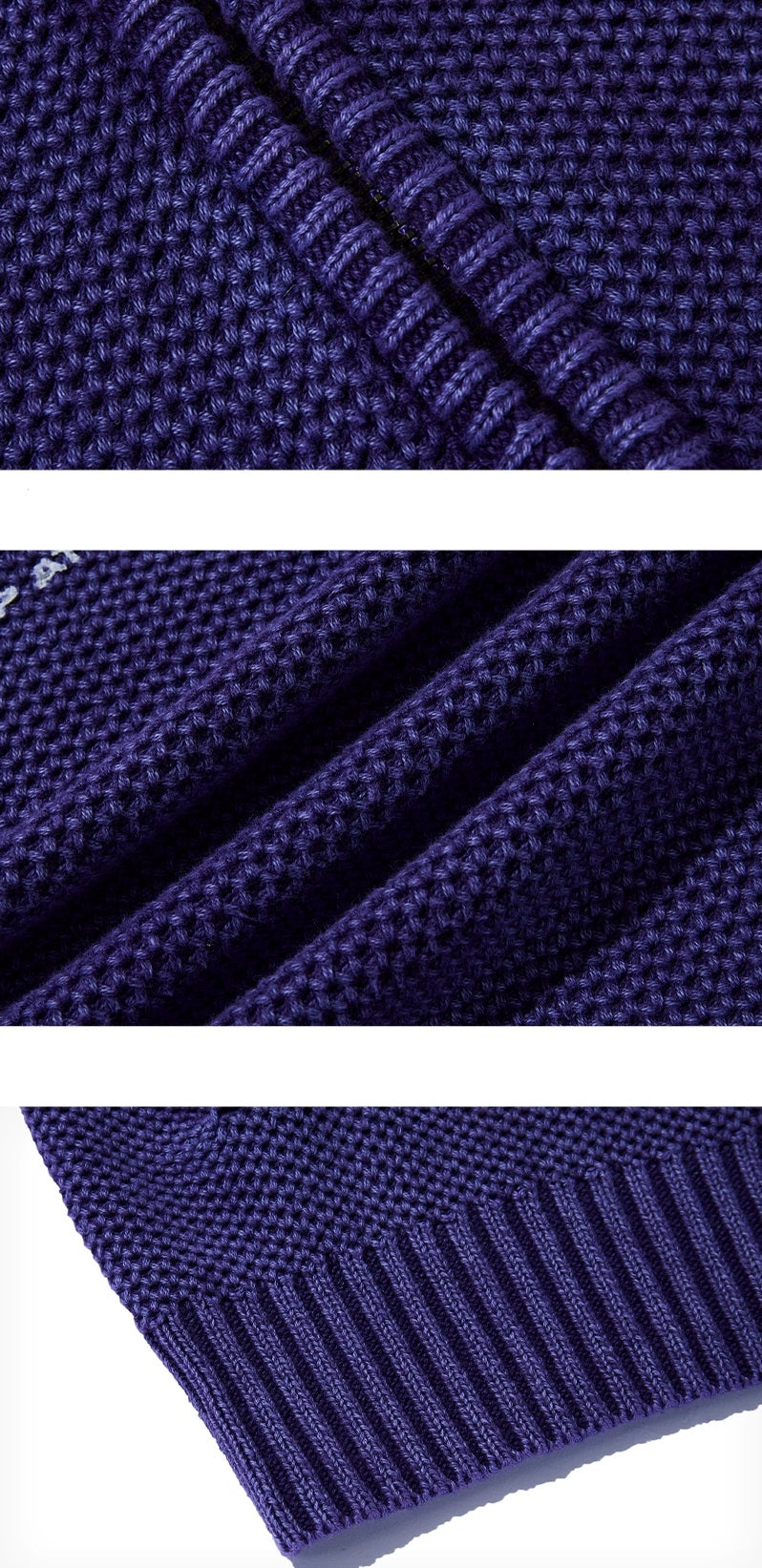 Zip Detail Knit Oversize Cardigan - chiclara