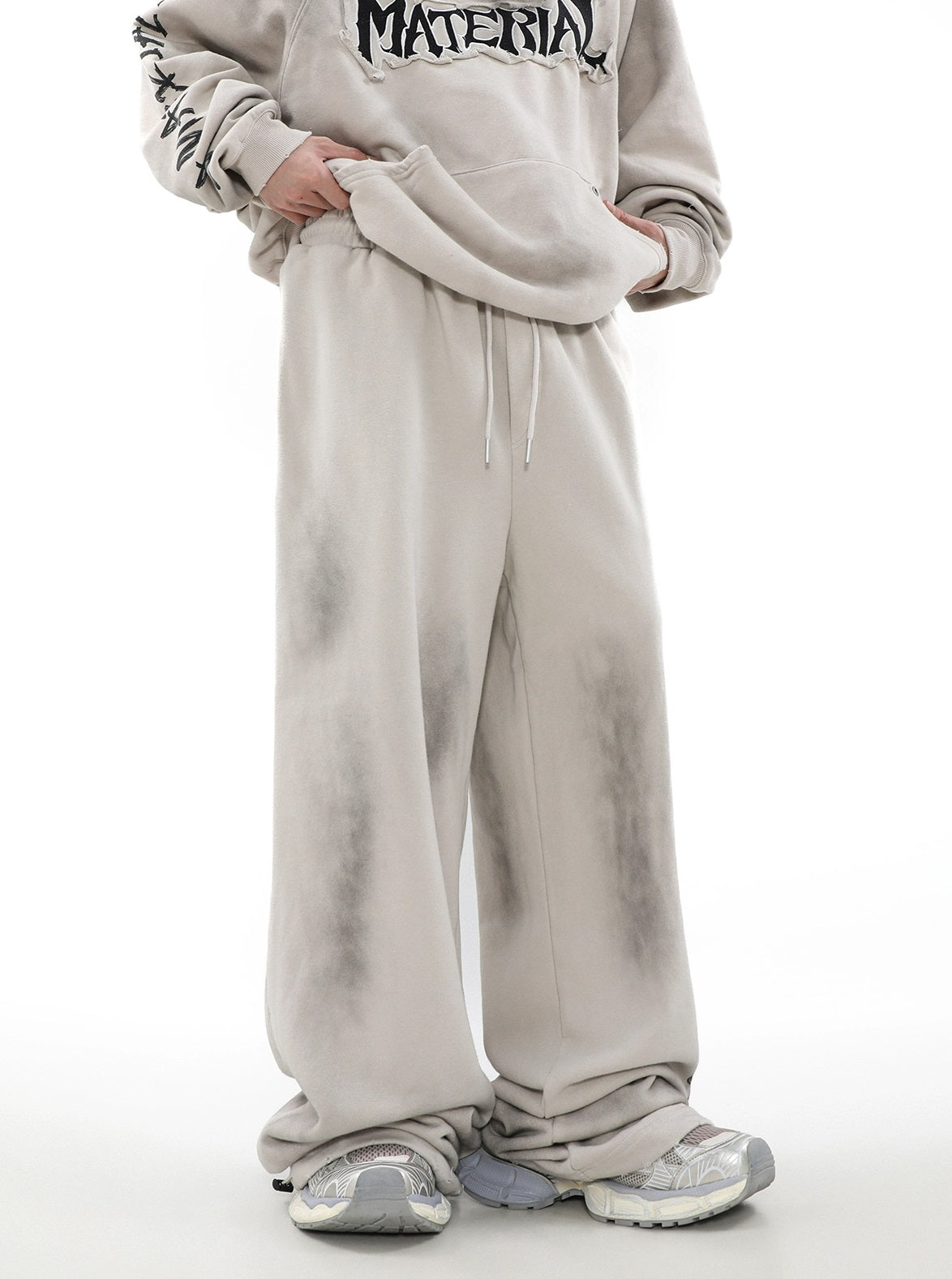 Urban Art Wide Sweatpants - chiclara