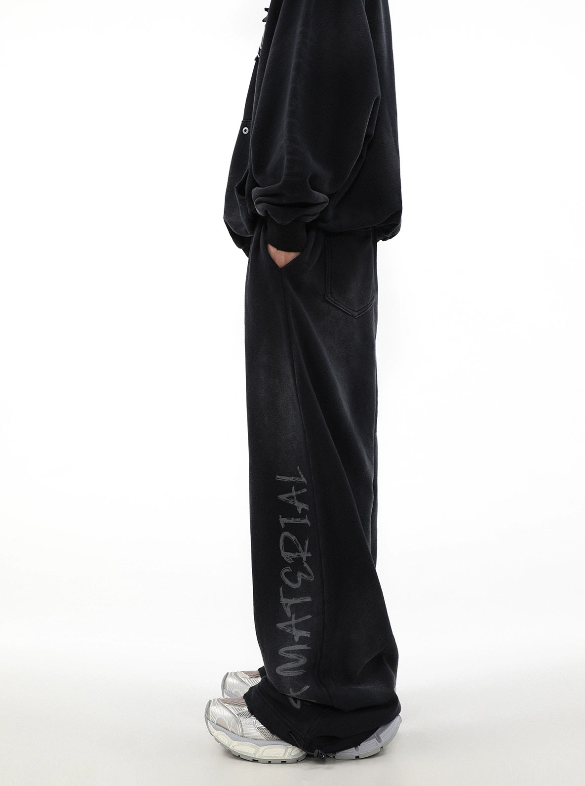 Urban Art Wide Sweatpants - chiclara