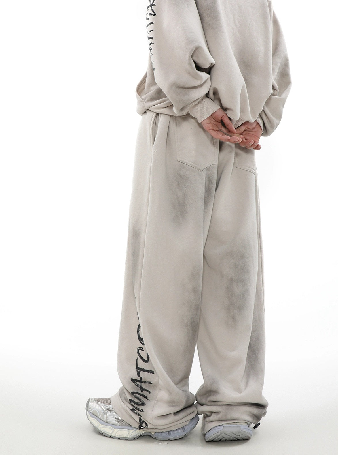 Urban Art Wide Sweatpants - chiclara