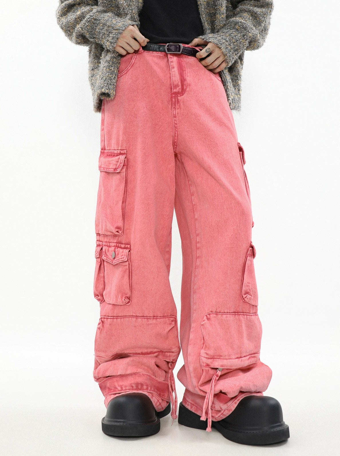 Explorer Wide Denim Jeans - chiclara