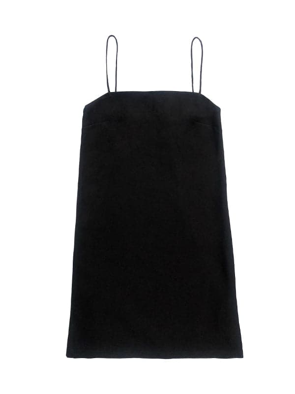 Sleek Suspender Skirt - chiclara